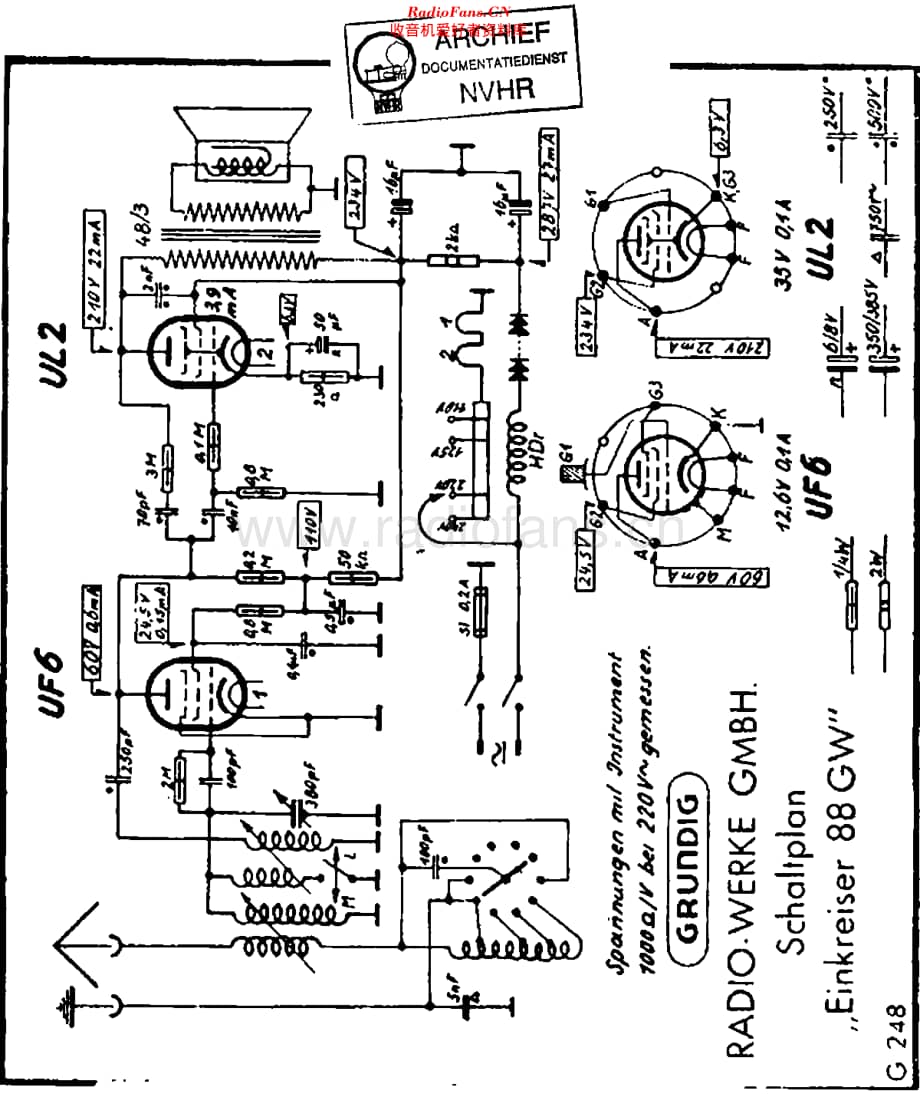 Grundig_88GW维修电路原理图.pdf_第1页