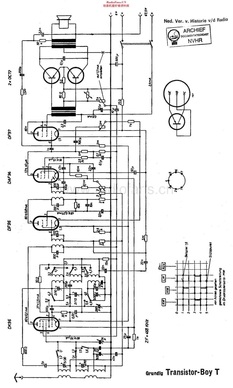 Grundig_TransistorBoyT维修电路原理图.pdf_第1页