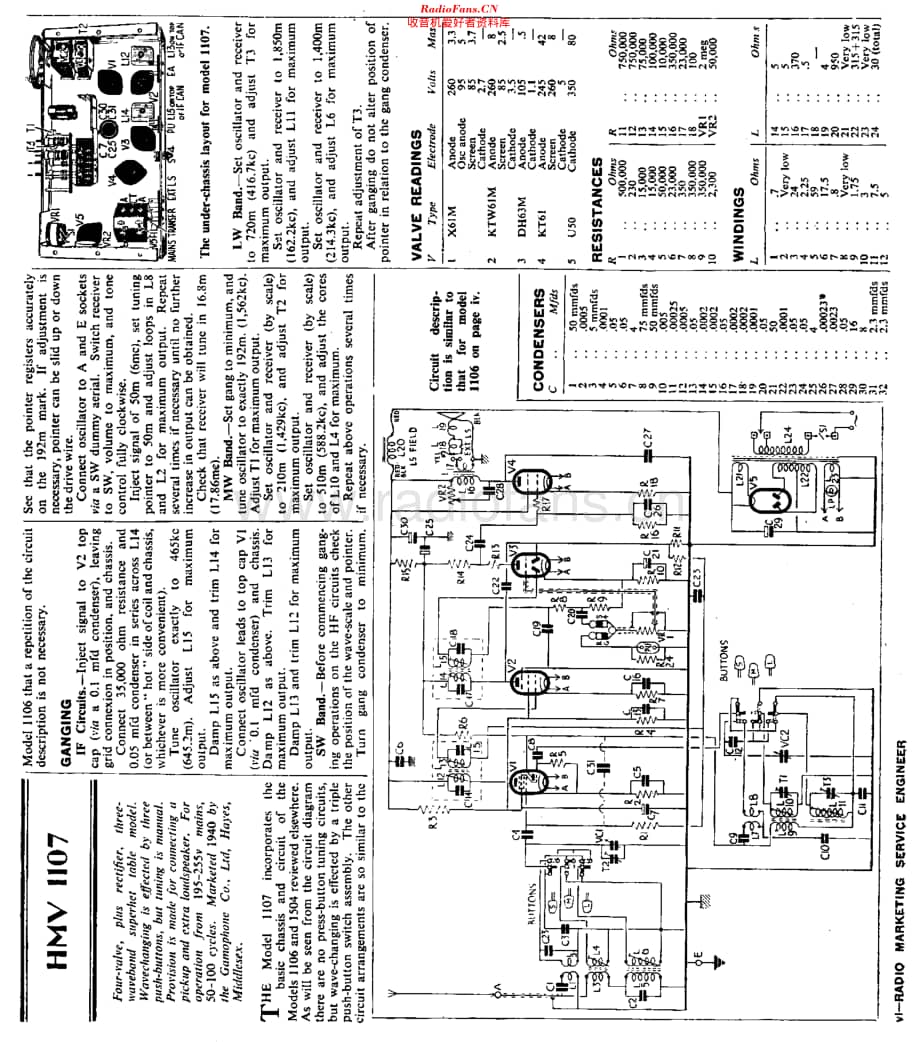 HMV_1107维修电路原理图.pdf_第1页