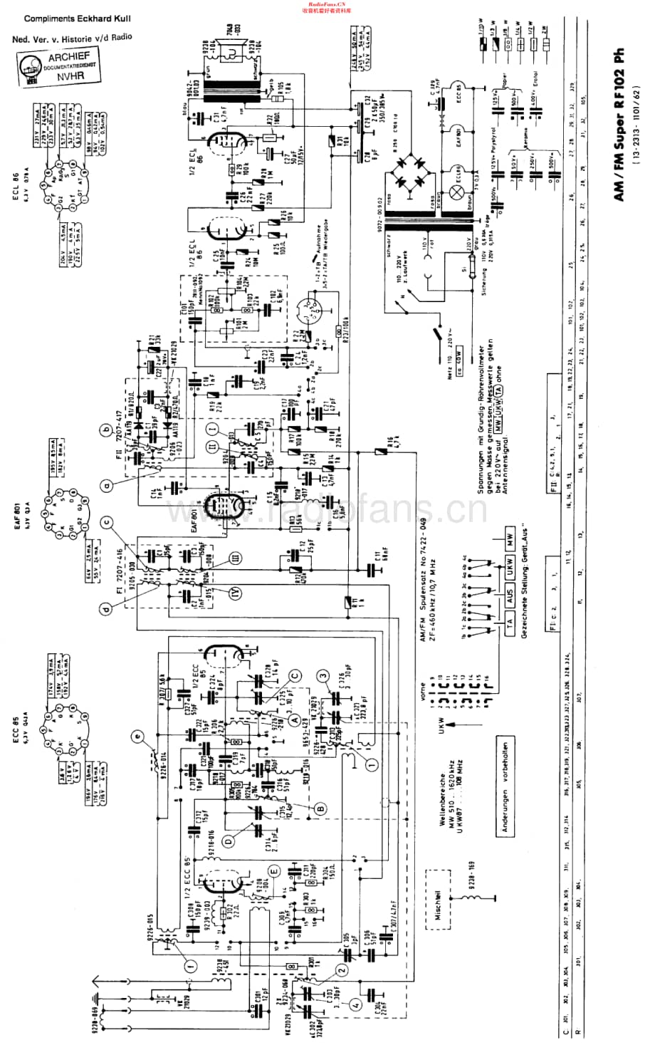 Grundig_RF102Ph维修电路原理图.pdf_第1页