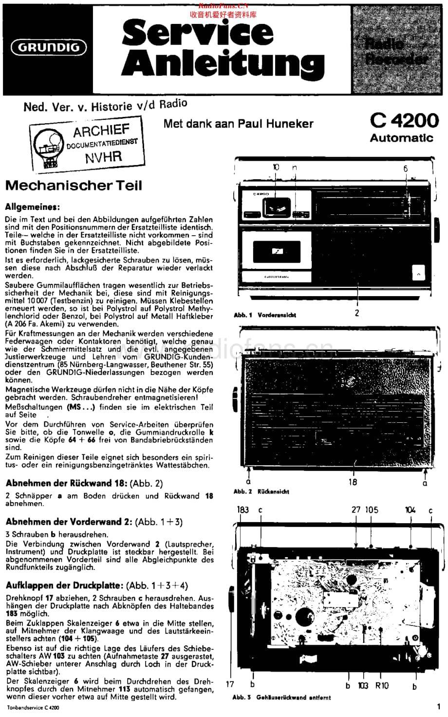 Grundig_C4200维修电路原理图.pdf_第1页