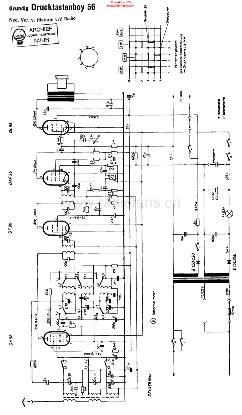 Grundig_DrucktastenBoy56维修电路原理图.pdf_第1页