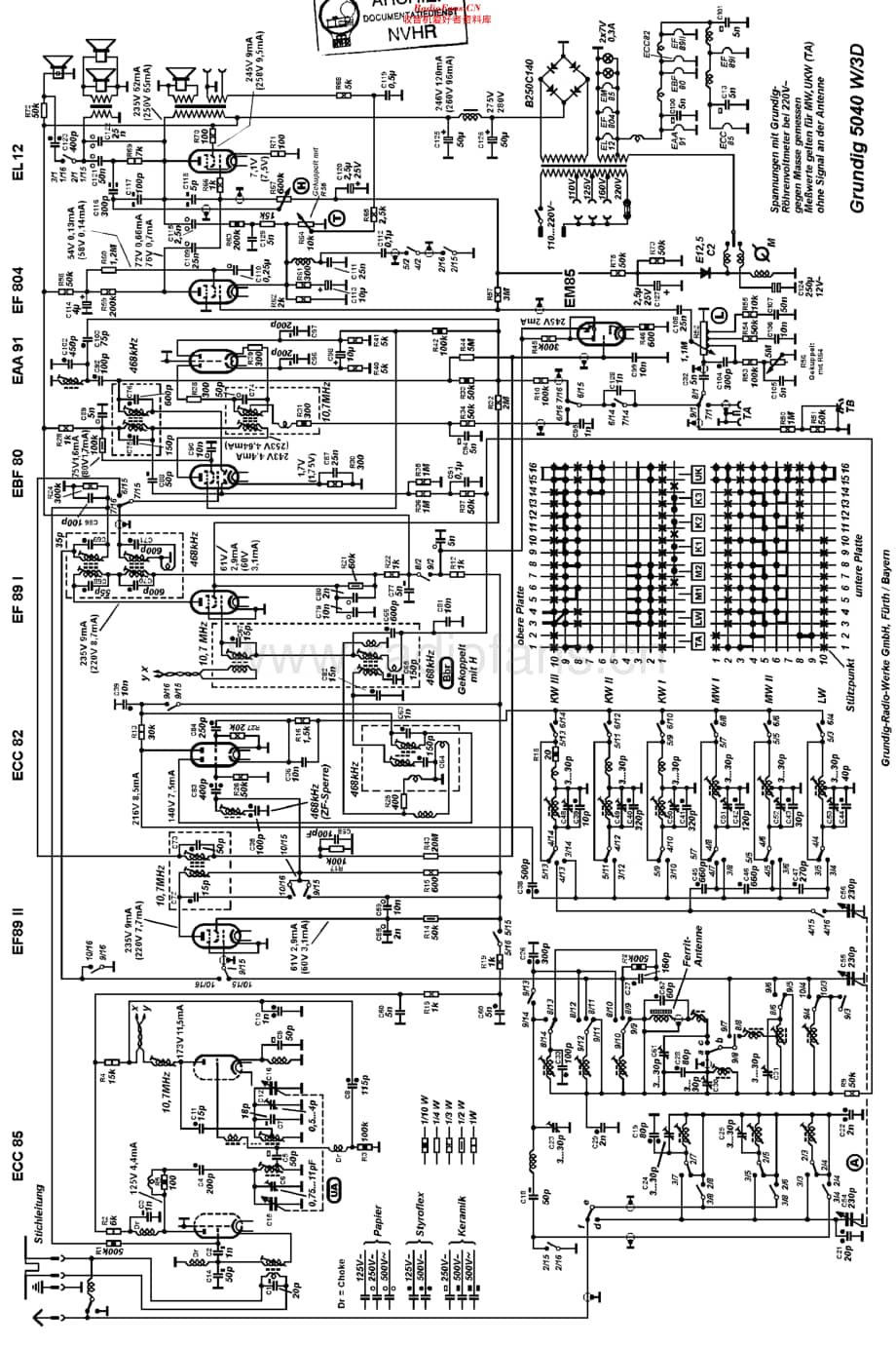 Grundig_5040W3D维修电路原理图.pdf_第1页