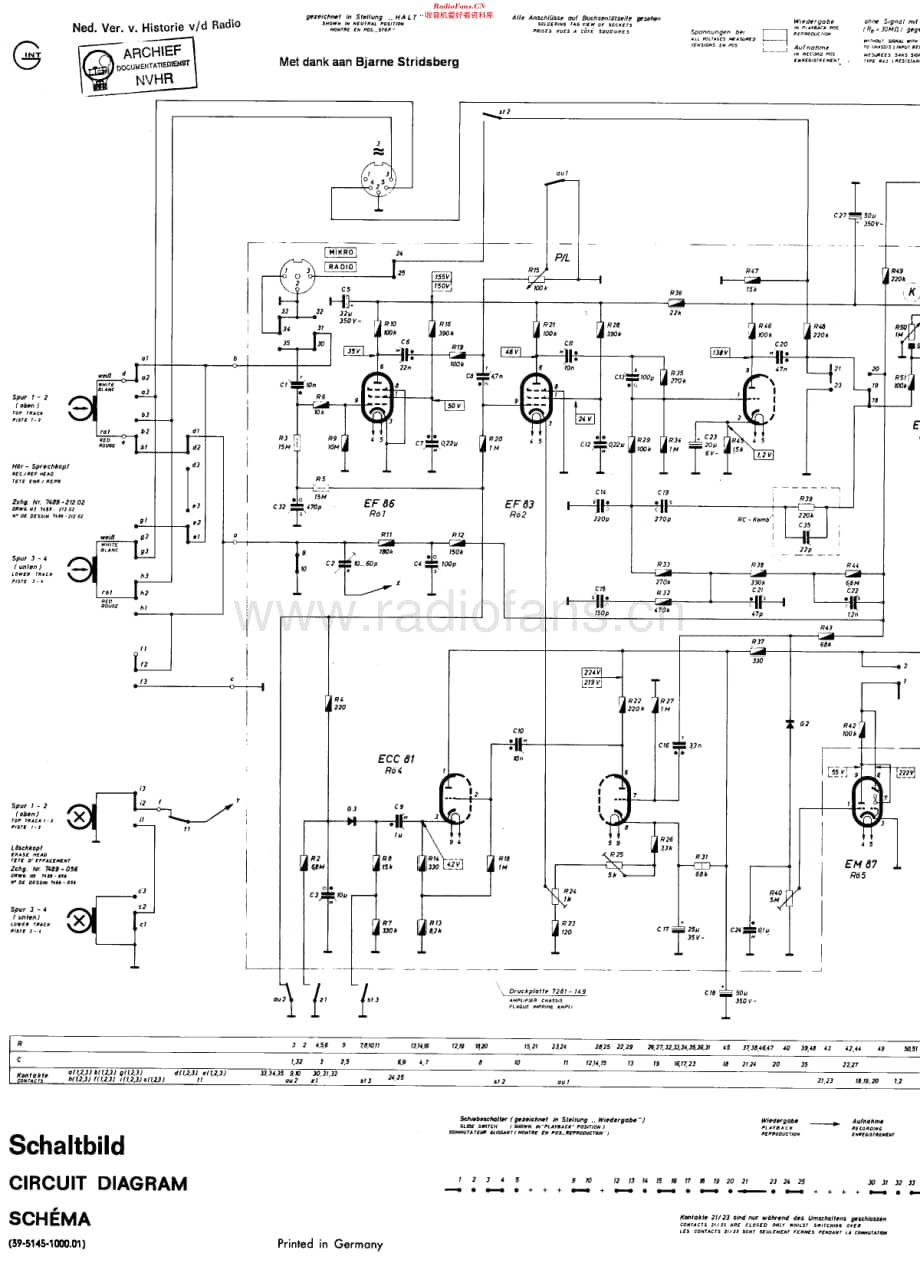 Grundig_TK145维修电路原理图.pdf_第1页