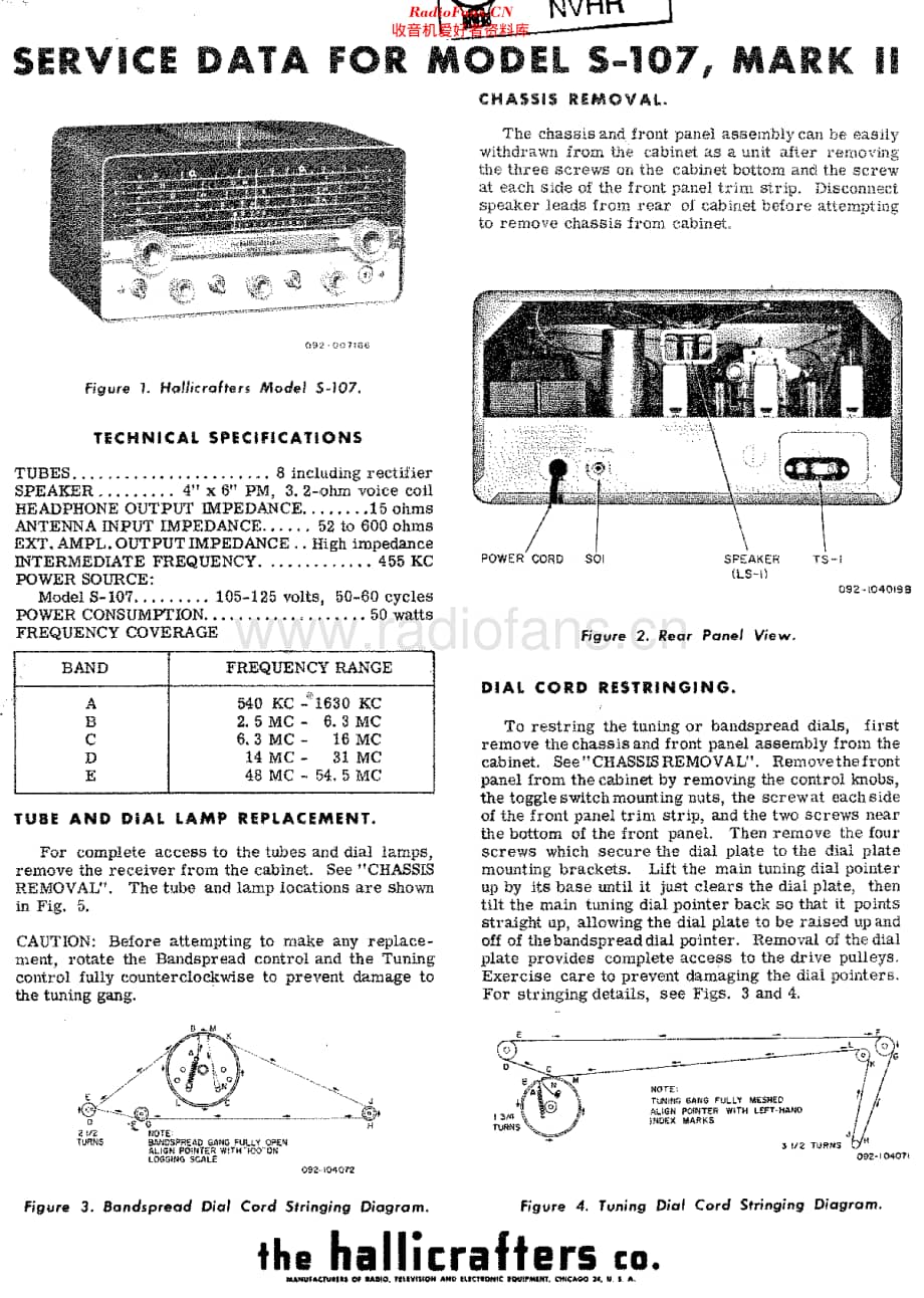 Hallicrafters_S107维修电路原理图.pdf_第1页