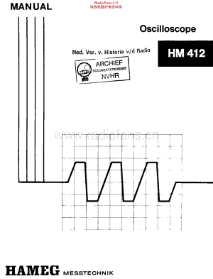 Hameg_HM412维修电路原理图.pdf