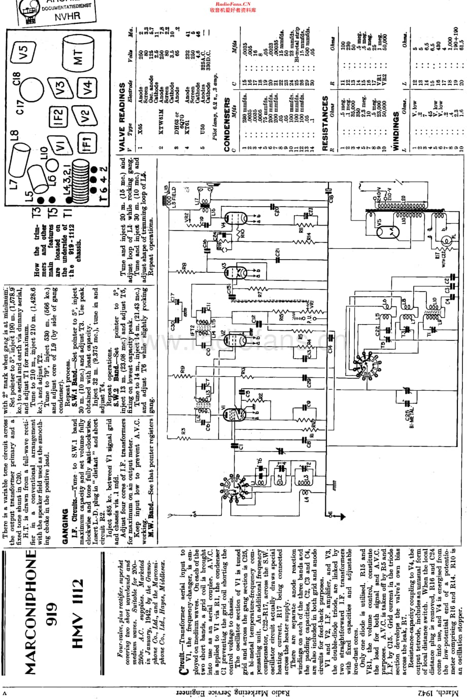 HMV_1112维修电路原理图.pdf_第1页