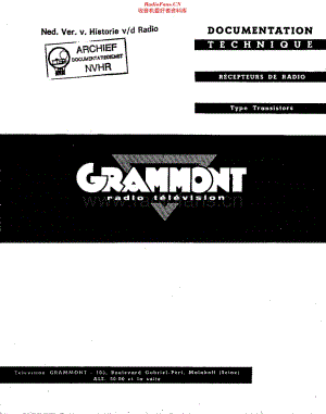 Grammont_5876维修电路原理图.pdf