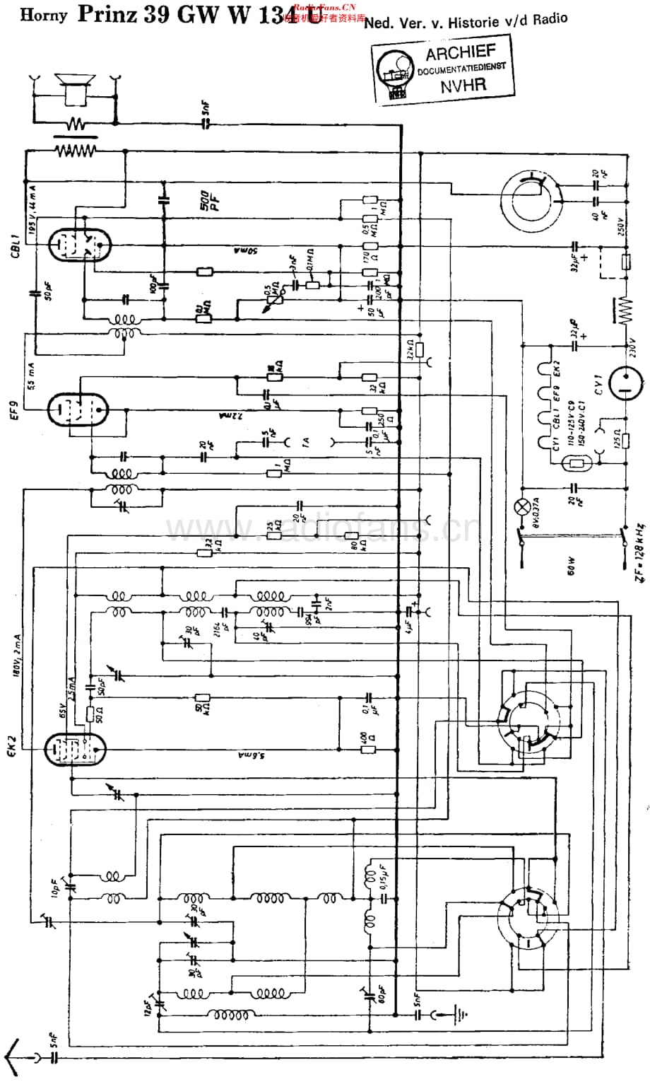 Hornyphon_W134U维修电路原理图.pdf_第1页