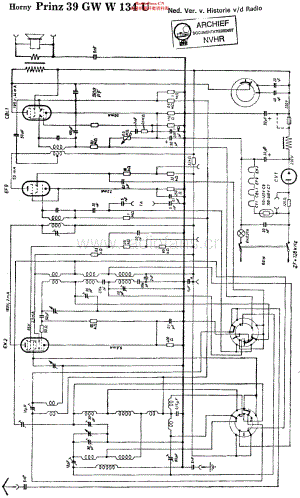 Hornyphon_W134U维修电路原理图.pdf