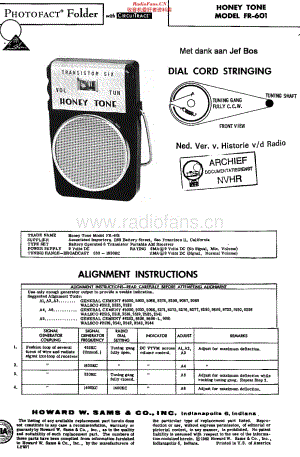 Honeytone_FR601维修电路原理图.pdf