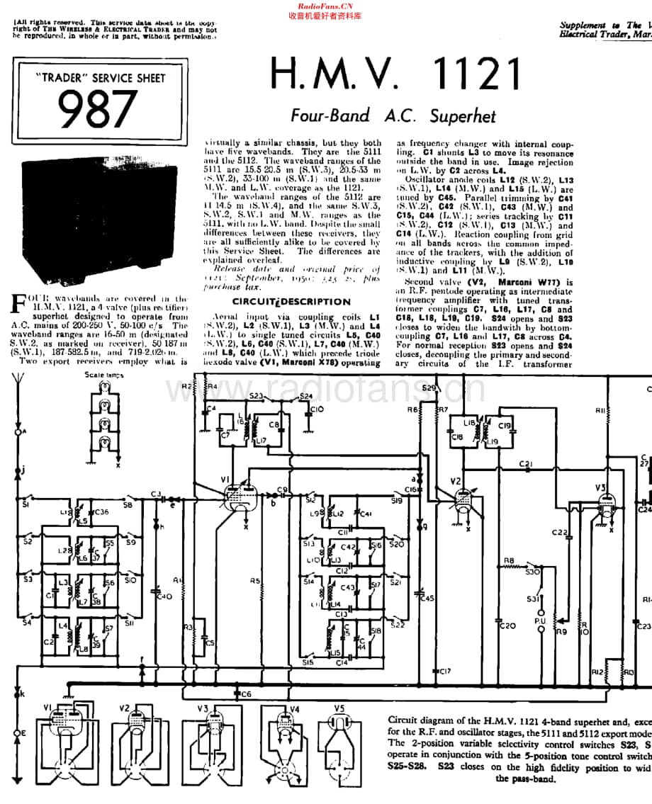 HMV_1121维修电路原理图.pdf_第1页