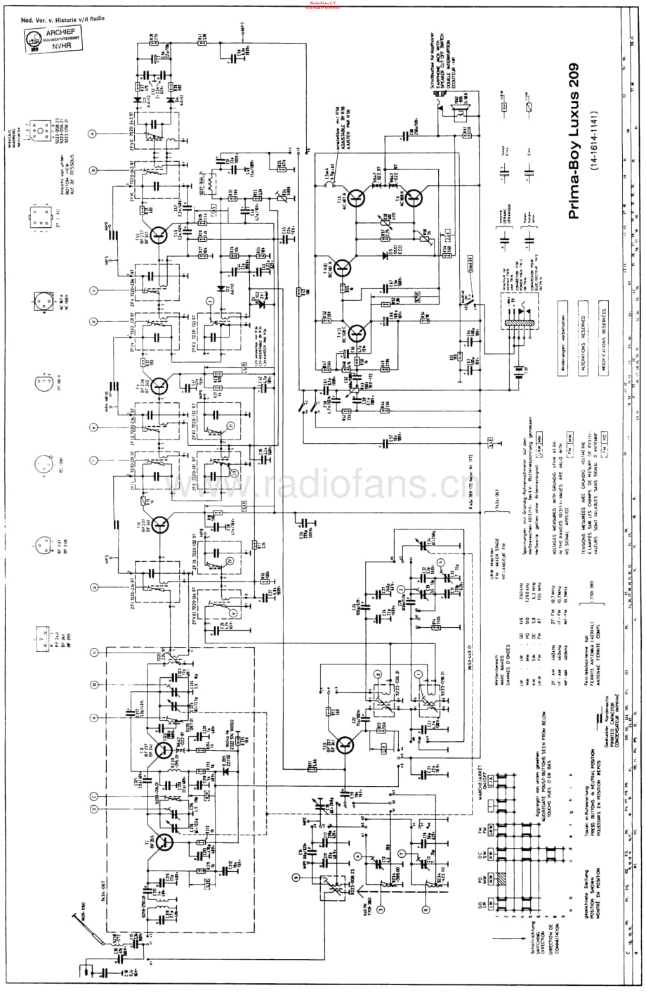 Grundig_PrimaBoy209L维修电路原理图.pdf_第1页