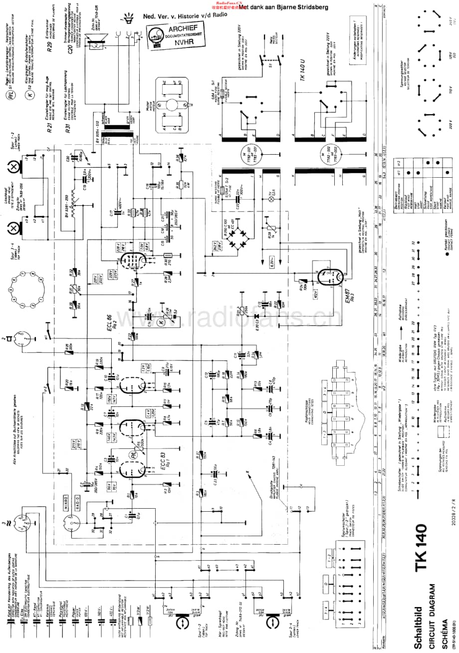 Grundig_TK140维修电路原理图.pdf_第1页