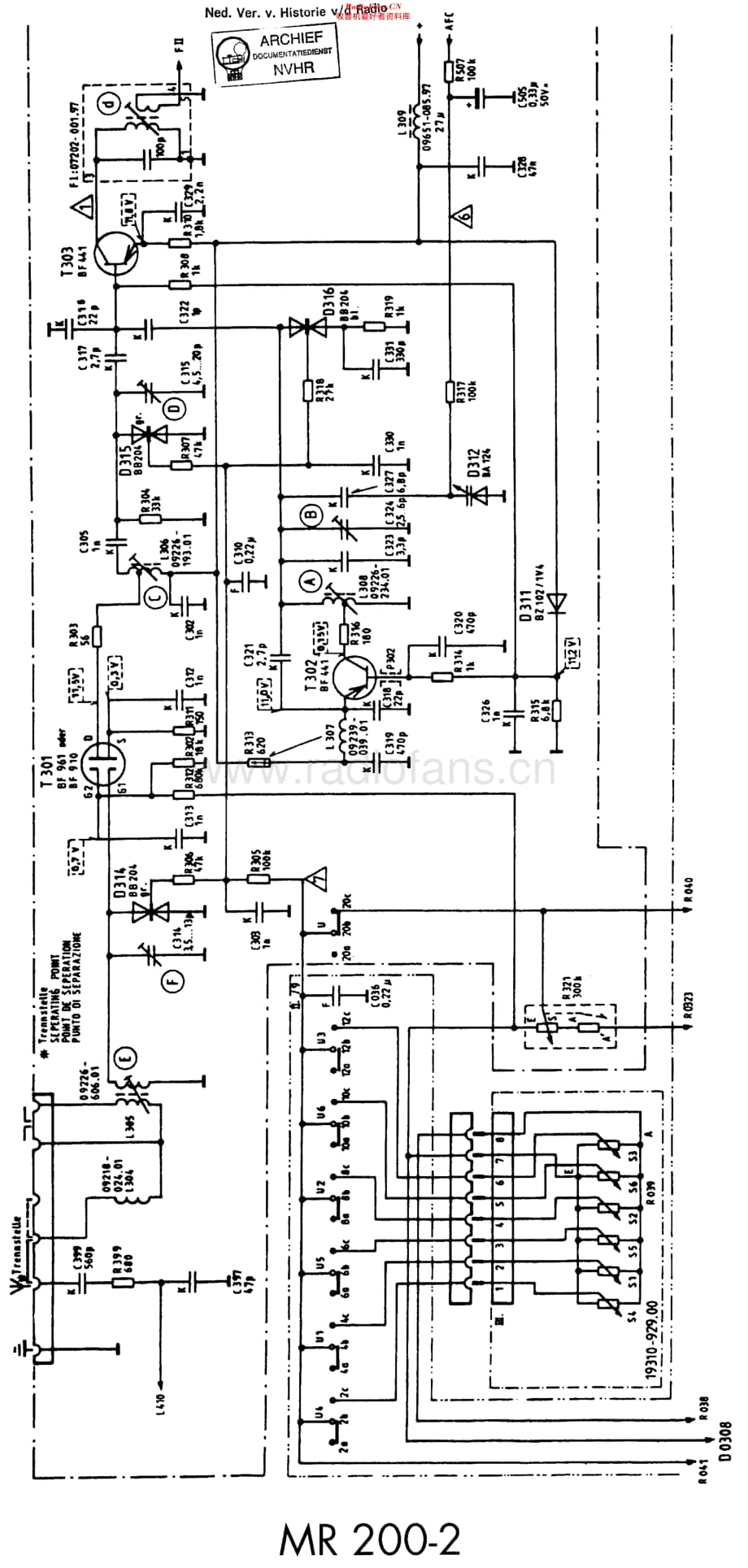 Grundig_MR200-2维修电路原理图.pdf_第1页