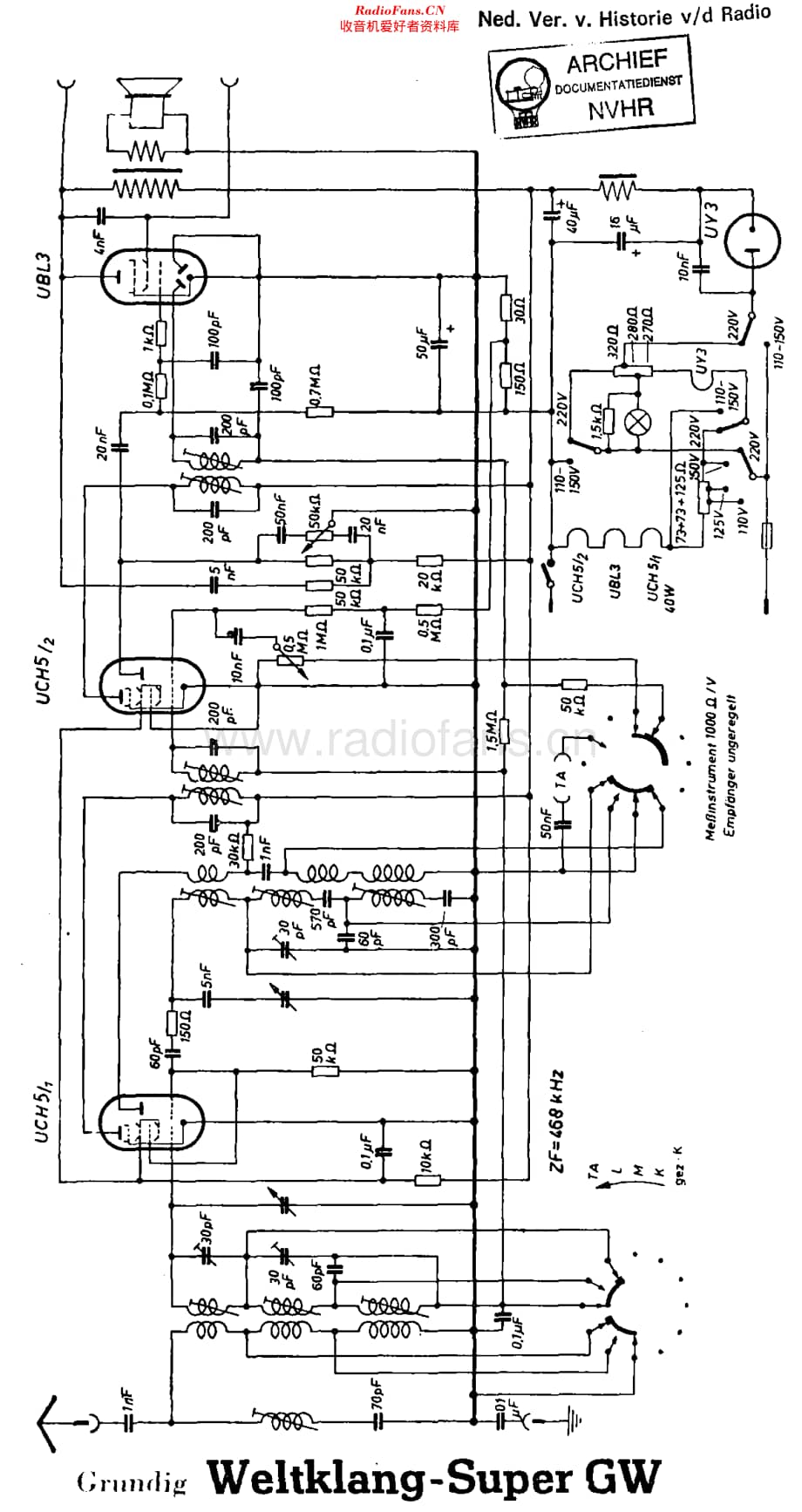 Grundig_WeltklangGW维修电路原理图.pdf_第1页