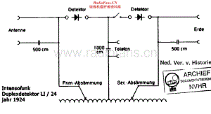 Intensofunk_Duplexdetektor维修电路原理图.pdf