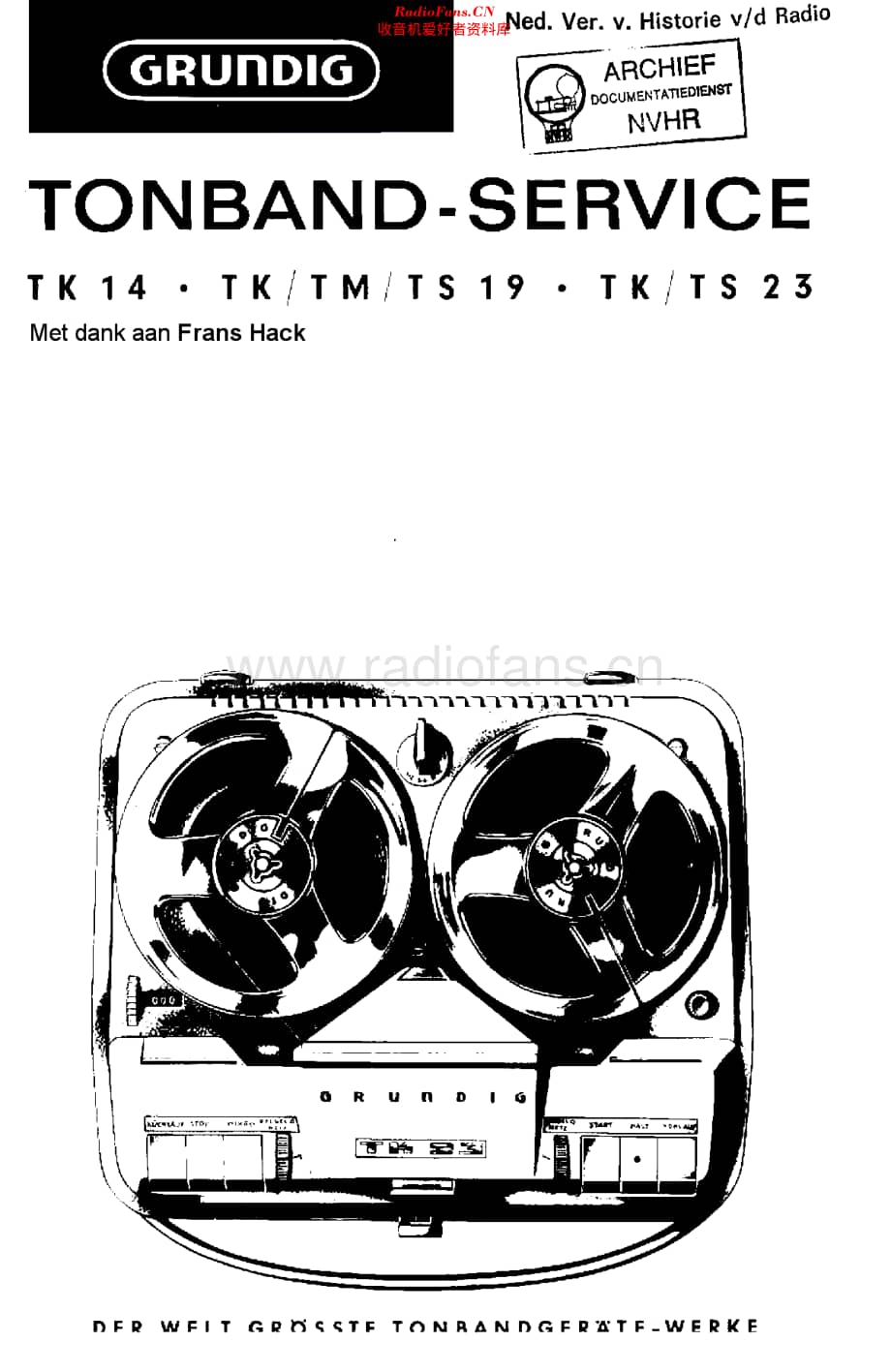 Grundig_TK14维修电路原理图.pdf_第1页