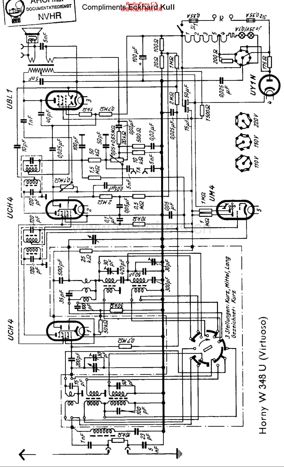 Hornyphon_W348U维修电路原理图.pdf_第1页