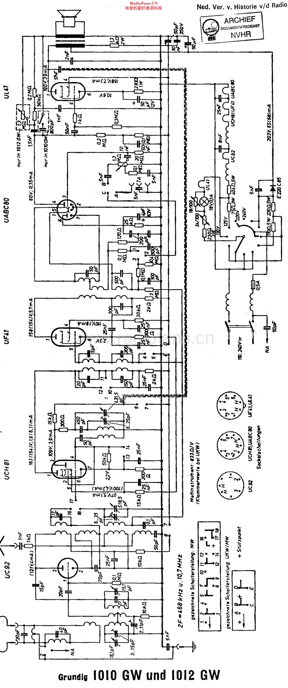 Grundig_1010GW维修电路原理图.pdf_第1页