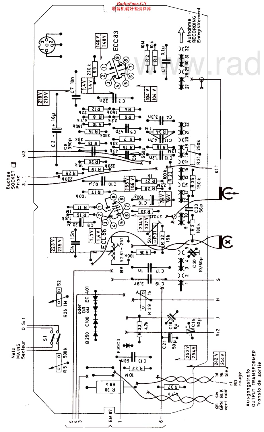 Grundig_TK120维修电路原理图.pdf_第3页