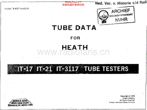 Heathkit_TubeData维修电路原理图.pdf