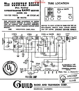 Guild_556维修电路原理图.pdf