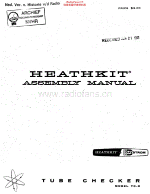 Heathkit_TC3维修电路原理图.pdf