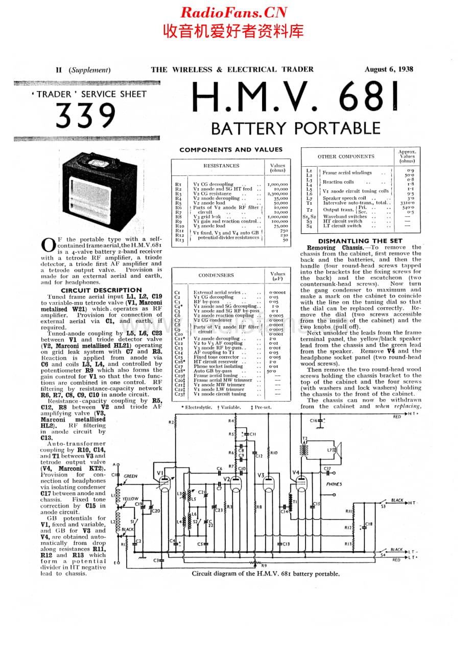 HMV_681维修电路原理图.pdf_第1页