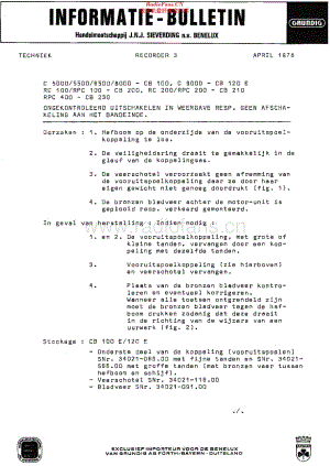 Grundig_CB230维修电路原理图.pdf