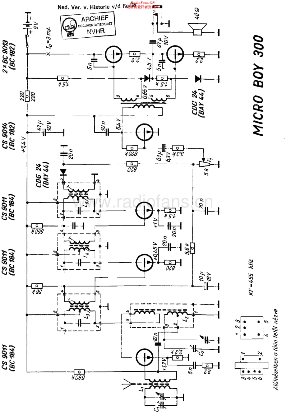 Grundig_MicroBoy300维修电路原理图.pdf_第1页