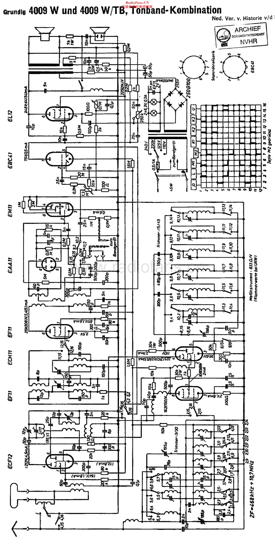 Grundig_4009W维修电路原理图.pdf_第1页