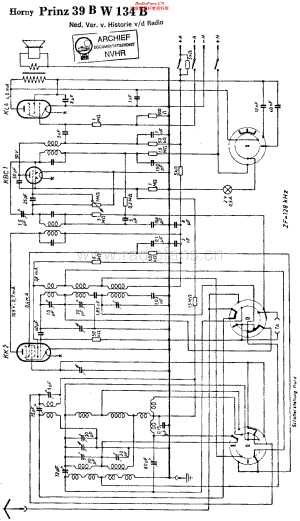 Hornyphon_W134B维修电路原理图.pdf
