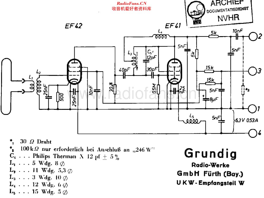 Grundig_UKW-W维修电路原理图.pdf_第1页