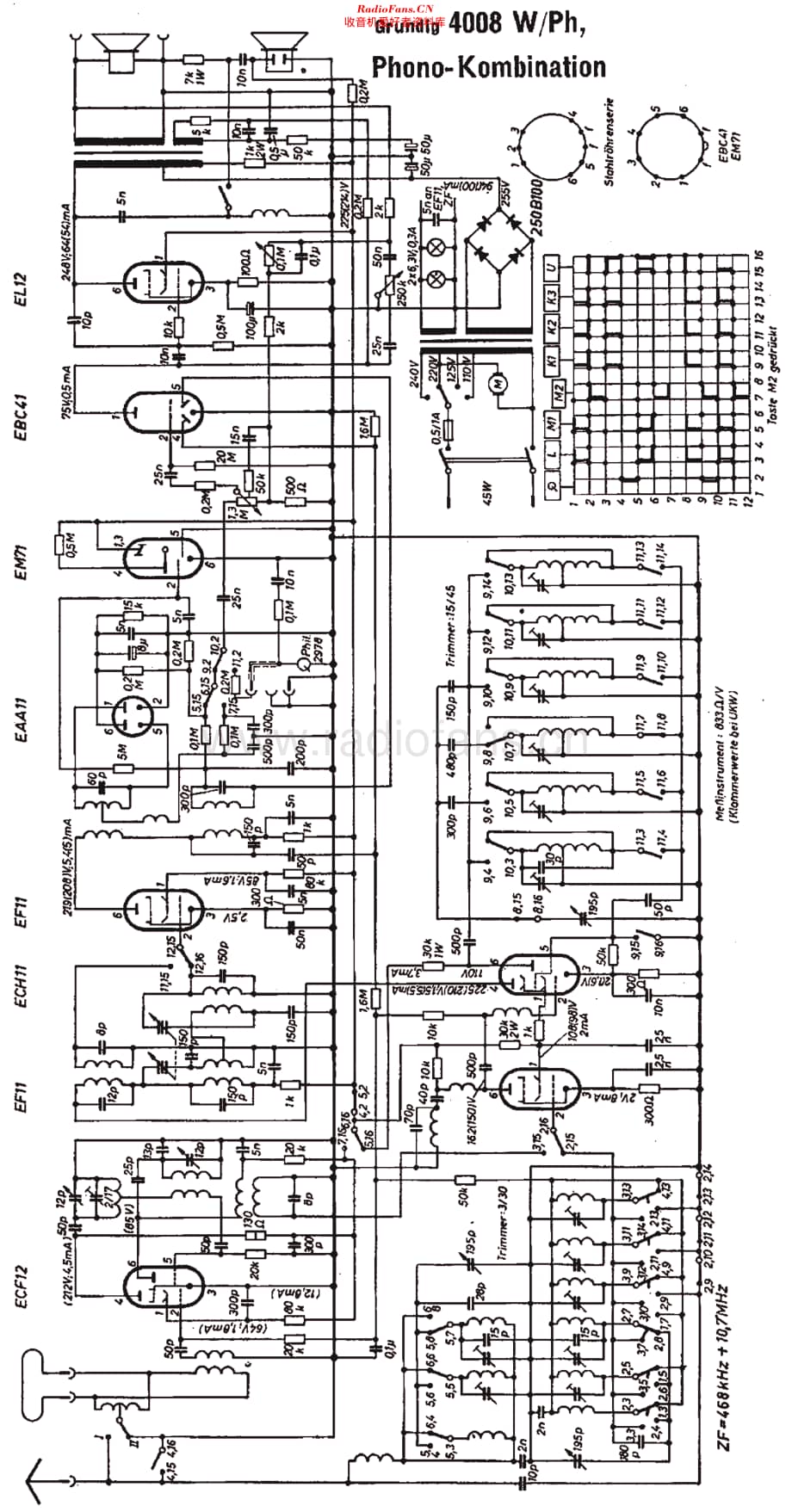 Grundig_4008WPh维修电路原理图.pdf_第1页