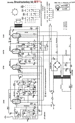 Grundig_DrucktastenBoy54维修电路原理图.pdf