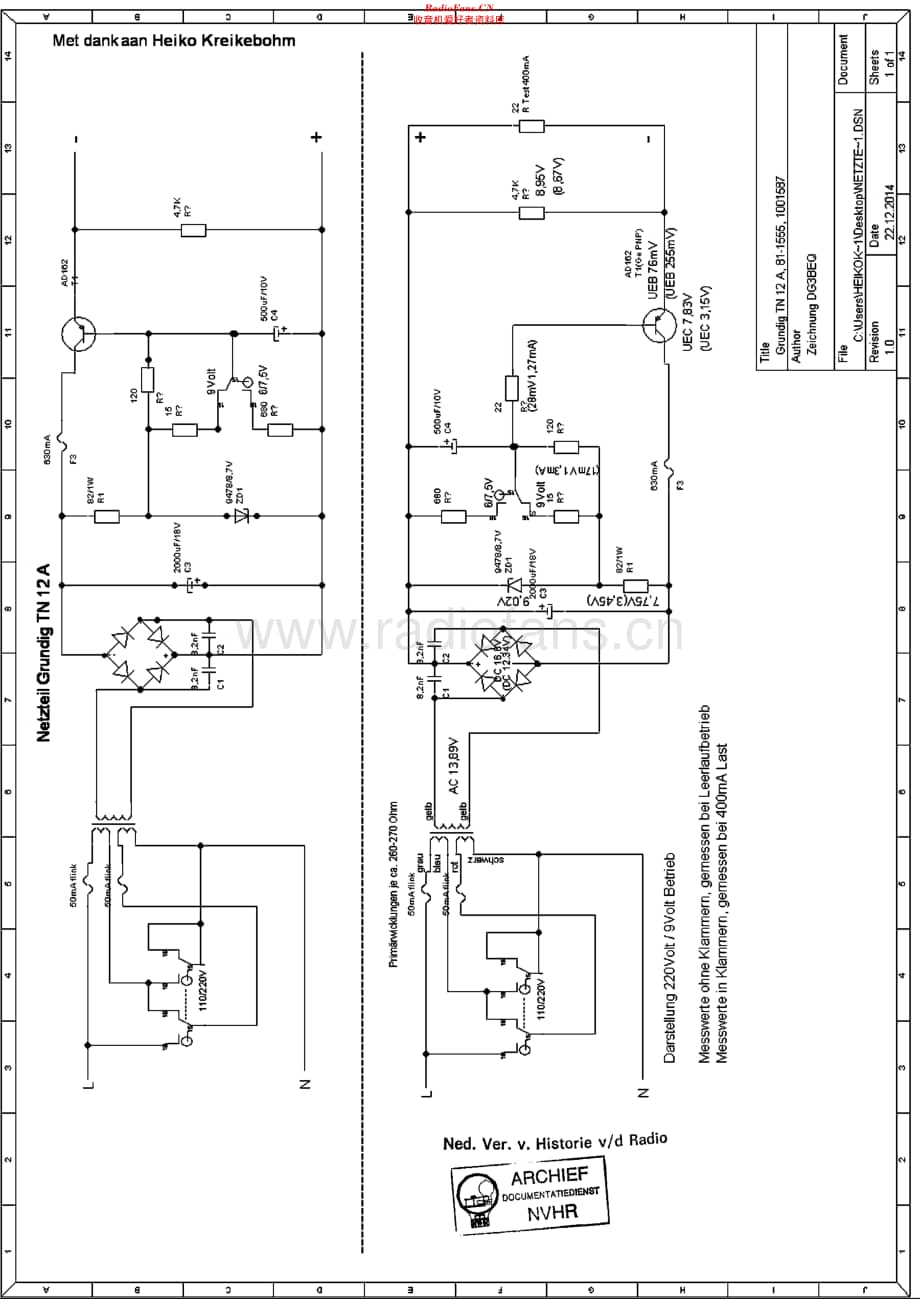 Grundig_TN12A维修电路原理图.pdf_第1页
