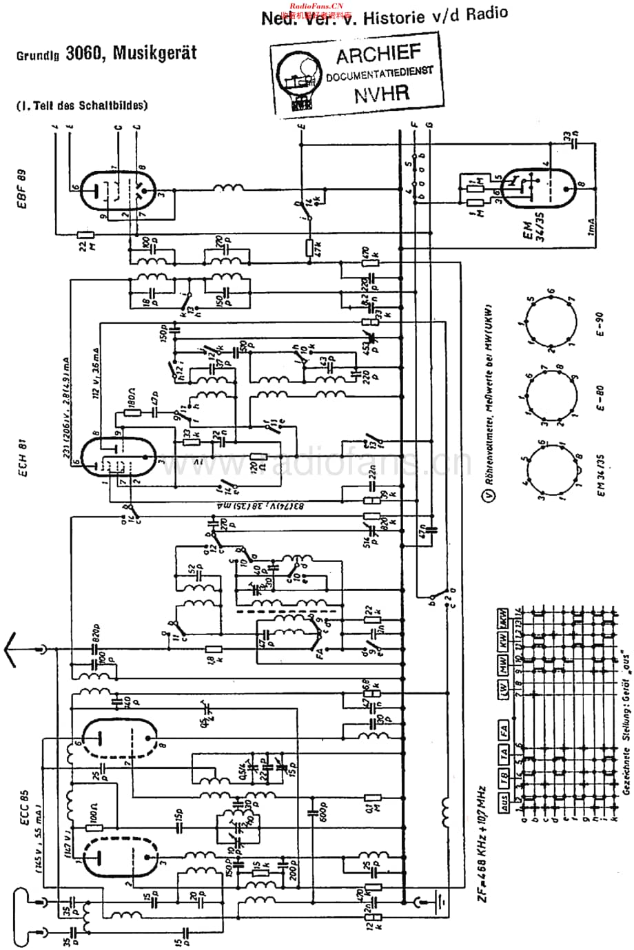 Grundig_3060维修电路原理图.pdf_第1页