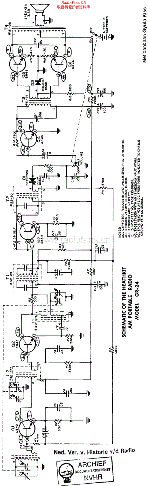 Heathkit_GR24维修电路原理图.pdf