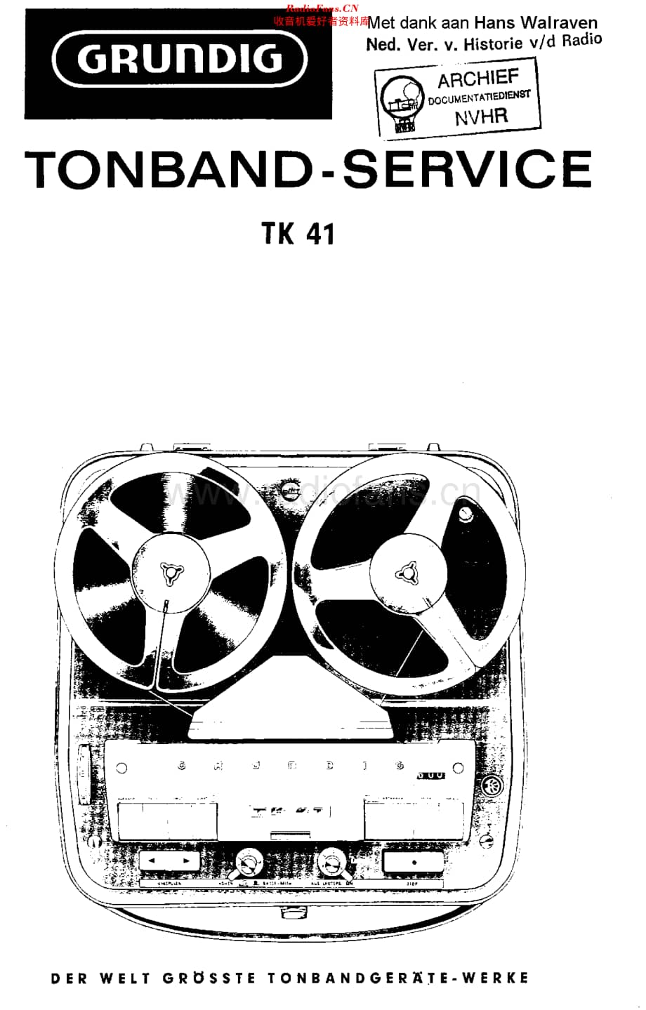 Grundig_TK41维修电路原理图.pdf_第1页