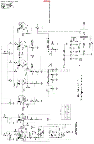 Heathkit_AG10维修电路原理图.pdf