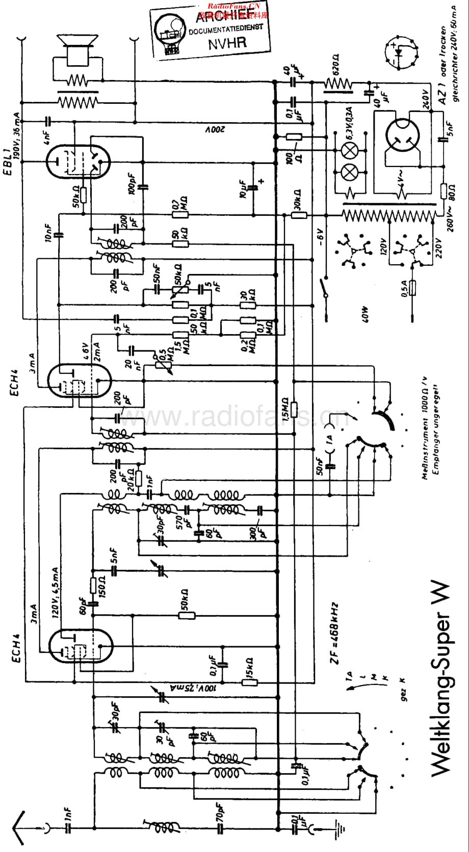 Grundig_WeltklangW维修电路原理图.pdf_第1页