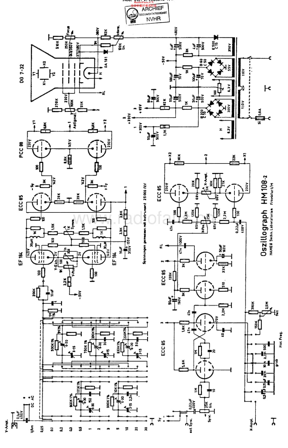 Hameg_HM108维修电路原理图.pdf_第1页