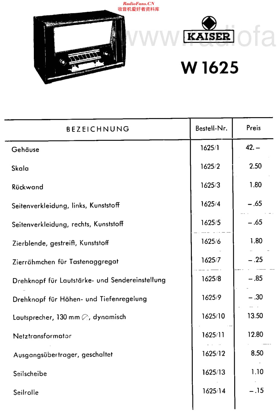 Kaiser_W1625维修电路原理图.pdf_第2页