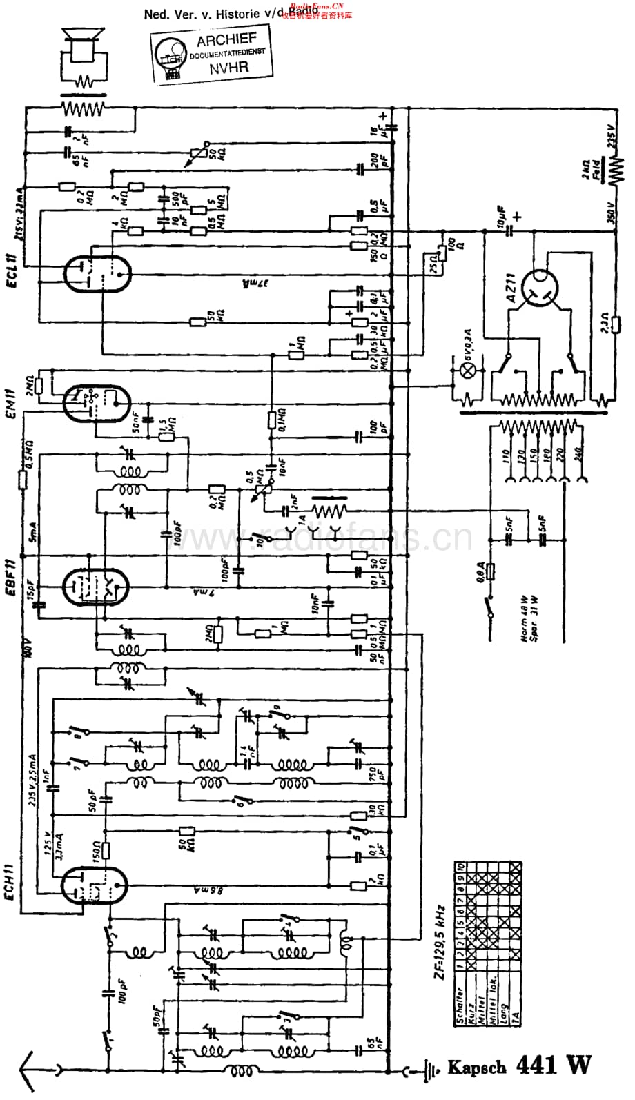 Kapsch_441W维修电路原理图.pdf_第1页