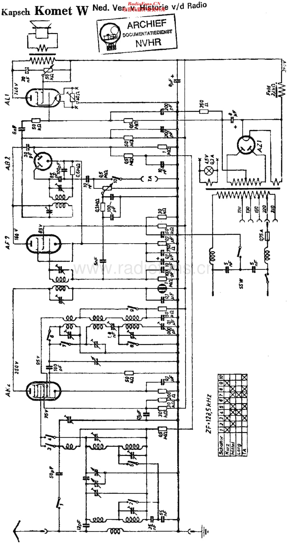 Kapsch_KometW维修电路原理图.pdf_第1页