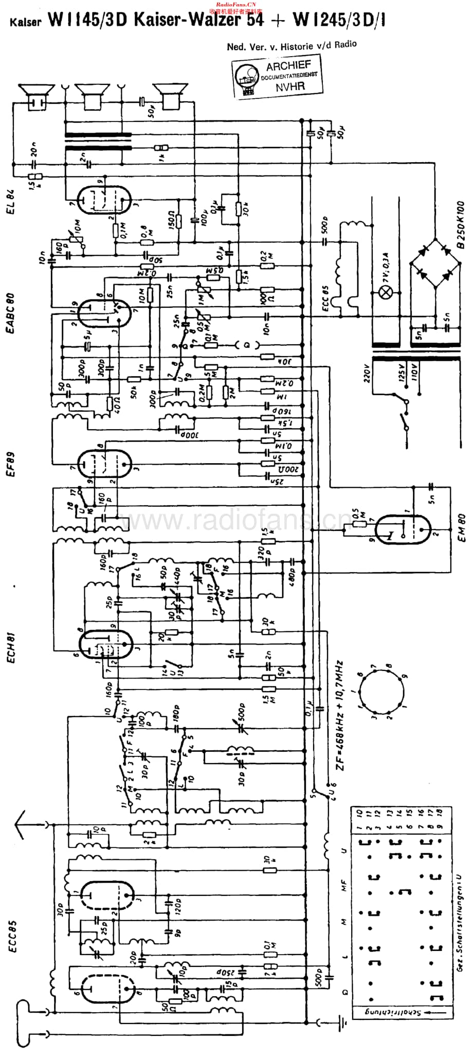 Kaiser_W1145维修电路原理图.pdf_第1页
