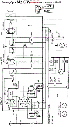 Loewe_612GW维修电路原理图.pdf