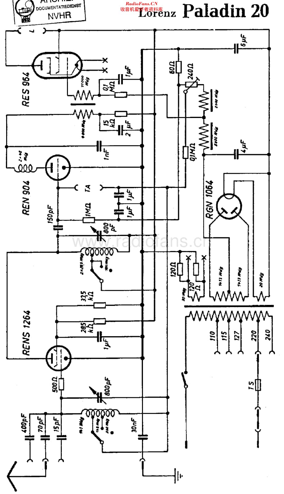 Lorenz_Paladin20维修电路原理图.pdf_第1页