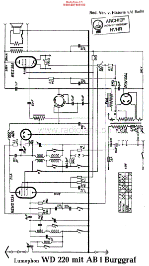 Lumophon_WD220a维修电路原理图.pdf